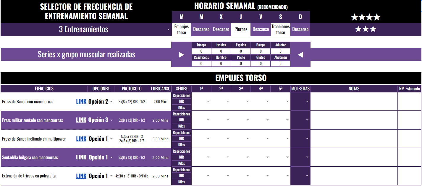 Programa 8 semanas