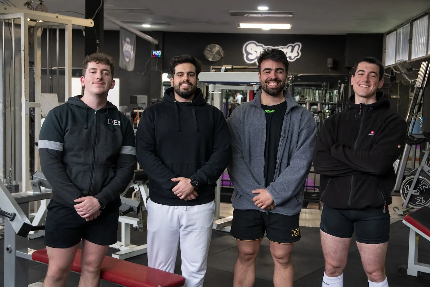 Foto del equipo de entrenadores
